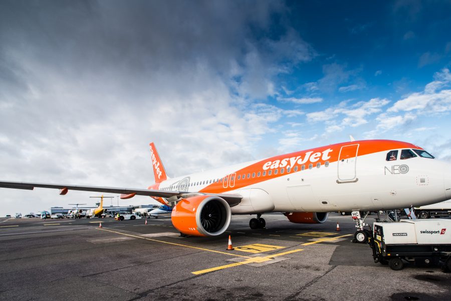 easyJet showcases its new Airbus A320neo at Bristol Airport and continues its decarbonisation strategy