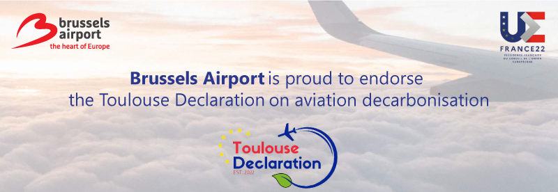 Brussels Airport signs up to the Toulouse Declaration, reinforcing its ambitions to reach net zero carbon at the latest in 2050
