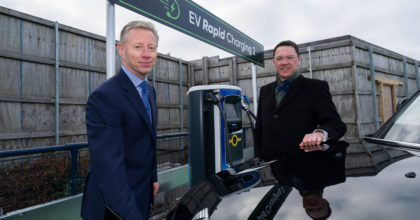 London City Airport has Electric Feel as seven New Car Charging Stations Open/ Aviation Minister Welcomes London City’s Electric Car Charging Commitment