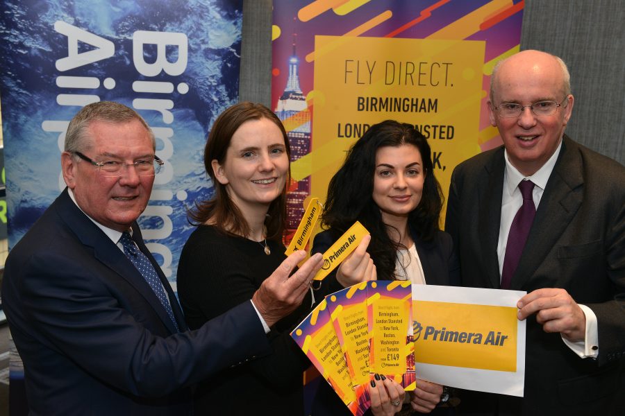 PRIMERA AIR PREPARES FOR TAKE OFF FROM THE MIDLANDS