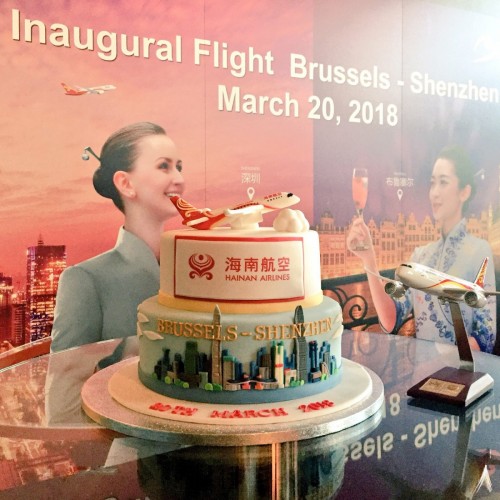 Hainan Airlines launches non-stop service between Shenzhen and Brussels Airport