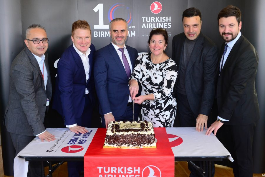 TURKISH AIRLINES REACHES 10-YEAR MILESTONE AT BIRMINGHAM AIRPORT