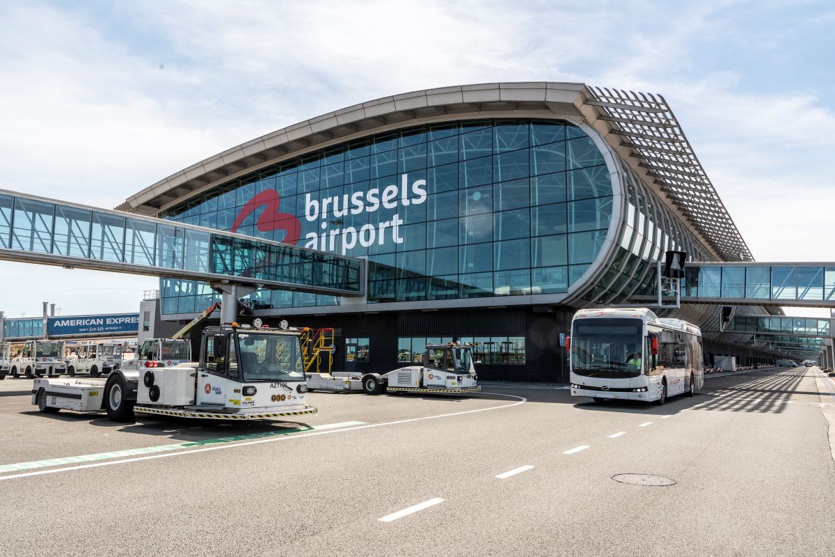 The summer holidays kick off at Brussels Airport.